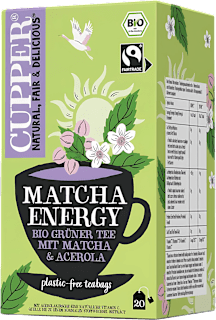 Ceai verde, Matcha Energy cu matcha și acerola CUPPER
