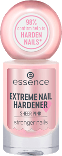 zpevňující lak na nehty pink essence