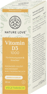 Vitamin D3 1000 Nature Love