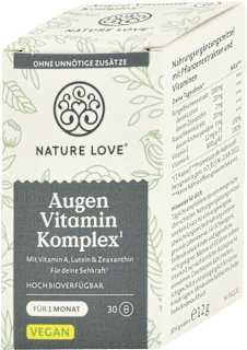Kapsuly Komplex na podporu očí Nature Love