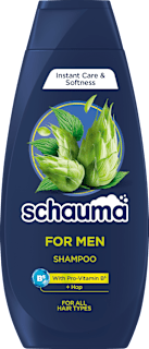 Sampon komlóval, férfiaknak schauma