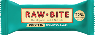 Proteinska pločica s kikirikijem i karamelom RAW BITE