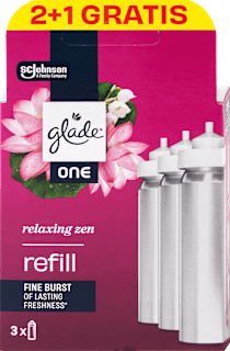 ONE náhradní náplň do osvěžovače Relaxing Zen 3x10ml glade