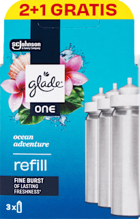 ONE náhradní náplň do osvěžovače Ocean Adventure 3x10 ml glade