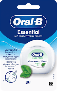 Povoščena zobna nitka Essential Mint Oral-B