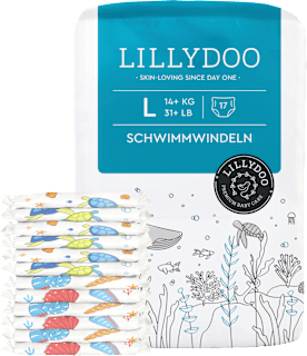 Schwimmwindeln Gr. L (14+ kg) LILLYDOO