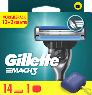 Ersatzklingen Mach3 Gillette