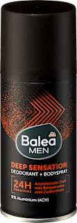 Dezodorant in sprej za telo DEEP SENSATION Balea MEN