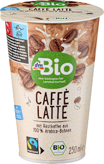 bio nápoj Caﬀé Latte dmBio