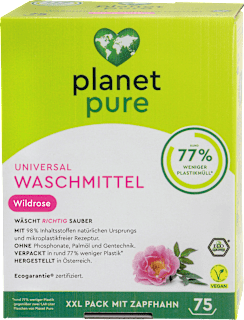 Universalwaschmittel flüssig Wildrose planet pure