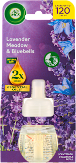 Essential Oils tekutá náplň do elektrického přístroje levandulová louka a modré kvítky AIR WICK