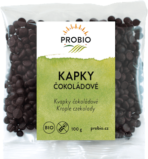 bio čokoládové kapky PROBIO