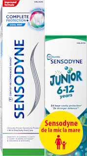 Pachet Complete Protection + Pronamel Junior SENSODYNE