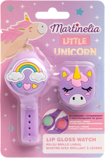 lesk na rty hodinky Little Unicorn Martinelia