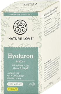 Kapsuly Hyaluron so zinkom Nature Love