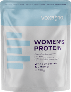 ženský protein bíla čokoláda a karamel VOXBERG