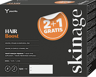 skinage Hair Boost 2 + 1 gratis yasenka