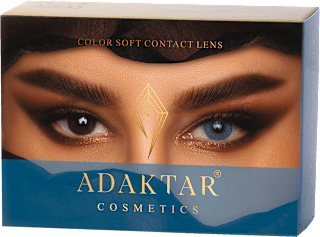 Kozmetičke kontaktne leće Arabian Night – tamnoplave, 1 par ADAKTAR®