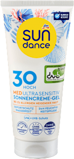 Sonnencreme-gel MED Ultra Sensitiv LSF 30 SUNDANCE
