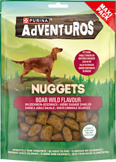 Hundeleckerli Nuggets Wildschwein-Geschmack Purina Adventuros