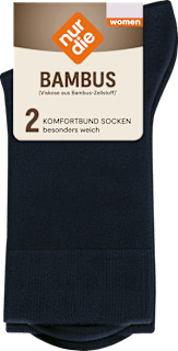 Komfort-Socken Bambus blau Gr. 39-42 nur die