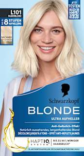 Haare Aufheller Ultra L101 Silberblond Schwarzkopf Blonde