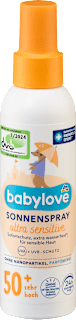 Sonnenspray Baby ultra sensitive LSF 50+ babylove