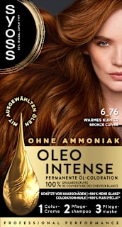 Haarfarbe 6_76 Warmes Kupfer Syoss Oleo Intense