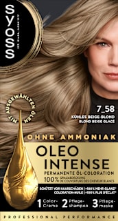 Haarfarbe 7_58 Kühles Blond Syoss Oleo Intense