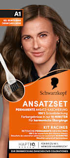 Ansatzset A1 Hell- bis Mittelbraun Schwarzkopf