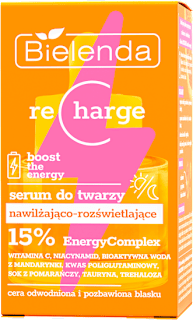 Recharge Moisturising and Brightening serum za lice Bielenda