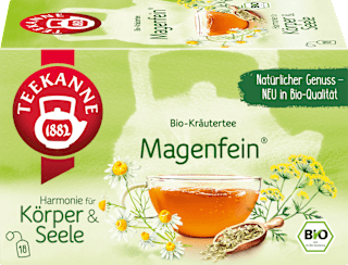 Kräutertee, Magenfein (18 Beutel) Teekanne