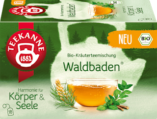 Kräutertee, Waldbaden (18 Beutel) Teekanne