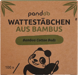 Bambusové vatové tyčinky pandoo