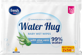 Water Hug vlažne maramice sa 99% vode, 112 kom