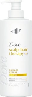 scalp hair therapy šampon na vlasy Damage Rescue Dove