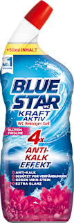 WC Reiniger Gel Kraft Aktiv Blütenfrische BLUE STAR