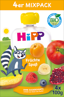 Quetschie Mixpack Früchtespaß ab 1 Jahr HiPP