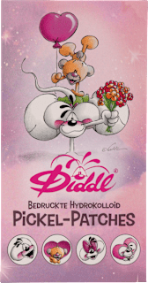 Anti Pickel Patches Diddl bedruckt Hydrokolloid Diddl