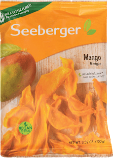 Sušen mango v rezinah, žveplan Seeberger