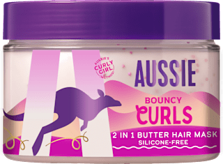 Mască hidratantă 2 în 1 Bouncy Curls AUSSIE
