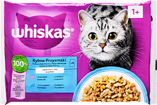 Nedves eledel fiatal macskáknak, hallal Whiskas