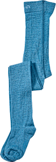 Strumpfhose mit Bio-Wolle, blau, Gr. 122/128 ALANA