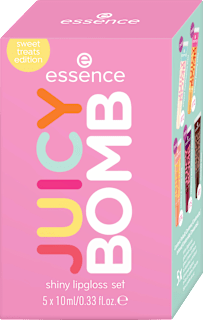 sada mini lesků na rty JUICY BOMB 04 Sugar Coated essence