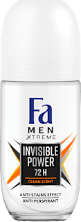 Deo roll-on Xtreme Invisible Power Fa Men