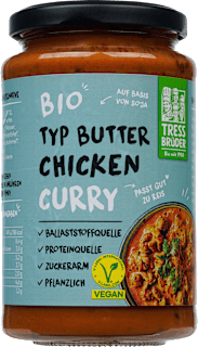 Fertiggericht Typ Butter Chicken Curry TRESSBRÜDER