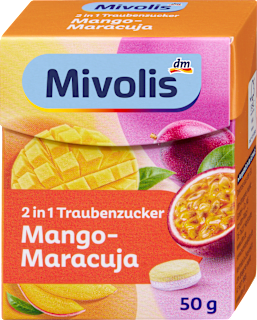 Traubenzucker Mango-Maracuja Mivolis