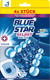 WC-Stein Chlor Selbst Aktiv BLUE STAR