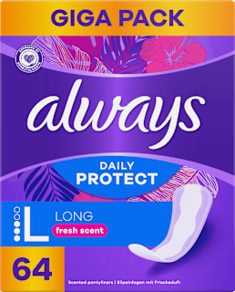 Slipeinlagen Daily Protect Long Giga Pack always