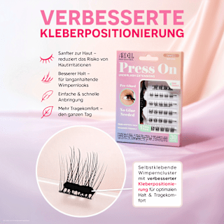 Künstliche Wimpern Set Naked Press On Natural ARDELL